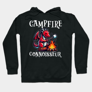 Dragon Marshmallow Roaster Campfire Connoisseur Hoodie